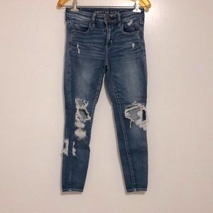 American Eagle Next Level stretch jeans Size 4 short